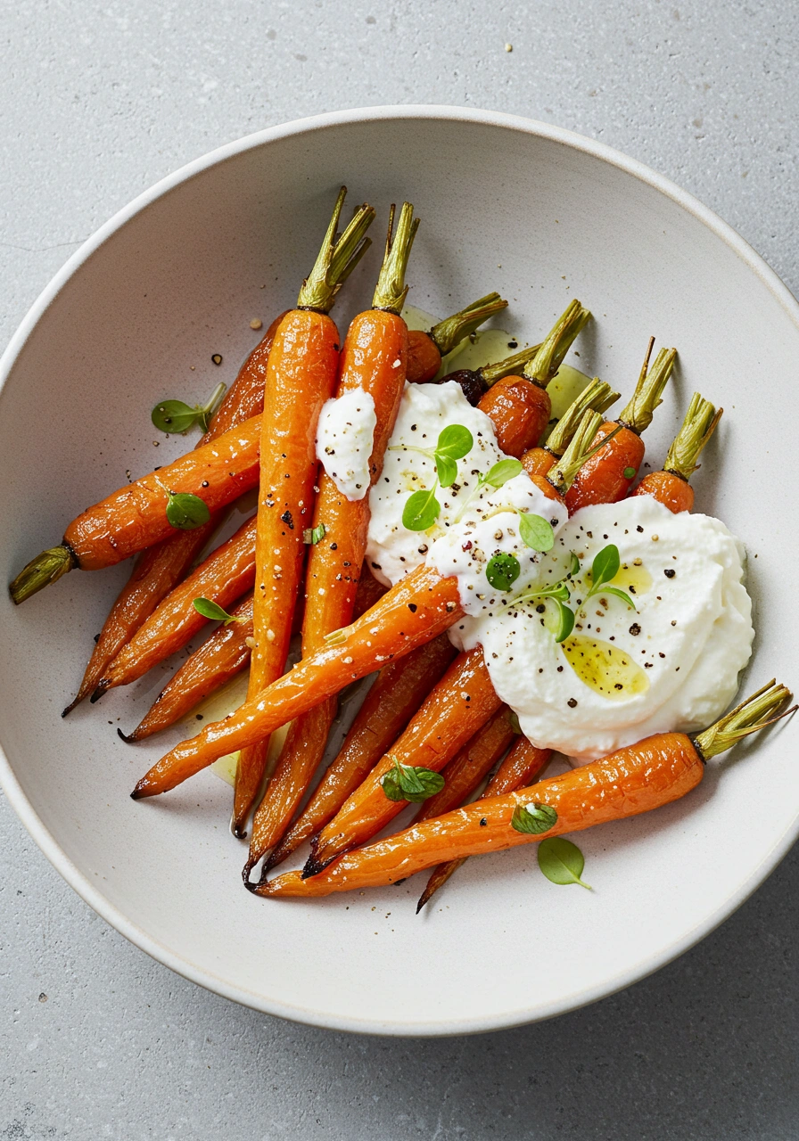 Roasted Carrots with Ricotta - tertiary view